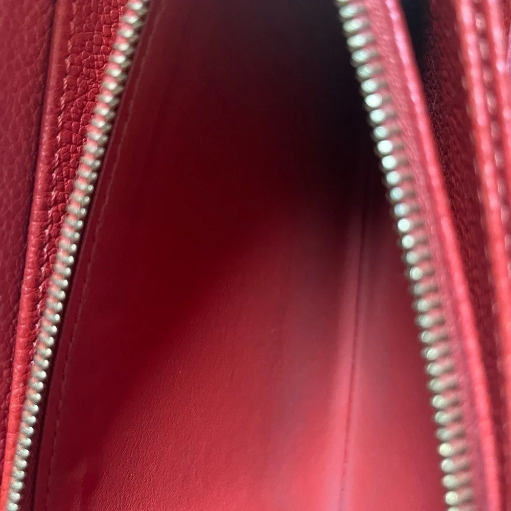 Louis Vuitton Monogram Empreinte Leather Zip Long Wallet